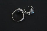 Set of 3 rings Sterling silver 925 Adjustable Armenian handmade