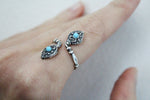 Set of 3 rings Sterling silver 925 Adjustable Armenian handmade