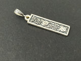Pendant Pomegranate and grape Sterling silver 925
