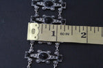 Bracelet silver 925 women jewelry Black enamel Armenian jewelry STERLING 925