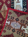 Apron Armenian traditional Women aprons taraz  burgundy navy beige