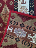 Apron Armenian traditional Women aprons taraz  burgundy navy beige
