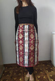 Apron Armenian traditional Women aprons taraz  burgundy navy beige