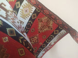 Armenian Women aprons red blue Cotton jacquard WHOLESALE available