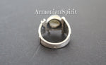 Earrings and ring labradorite moonstone SILVER 925