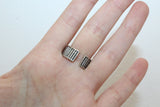 Sterling silver 925 Thumb ring finger cover Adjustable with orange carnelian