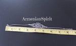 Bracelet Silver 925 with black onyx stone Armenian traditional