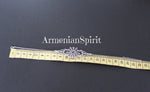 Bracelet Silver 925 with black onyx stone Armenian traditional