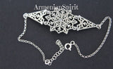 Bracelet Silver 925 with black onyx stone Armenian traditional