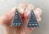 Earrings lightweight Sterling silver studs