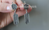 Long earrings SILVER 925 jewelry Armenian handmade