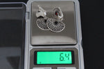 Armenian alphabet earrings Sterling silver 925 jewelry with letters