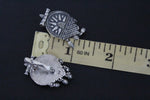 Sterling silver 925 Small earrings Taraz Armenian traditional