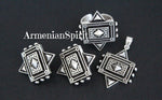 Ring rectangle Adjustable Armenian handmade rings Sterling 925