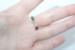 Sterling silver 925 earrings and ring lab garnet red