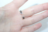 Sterling silver 925 earrings and ring lab garnet red