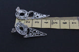Small earrings lightweight Sterling silver studs Armenian