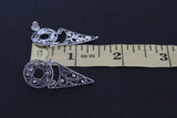 Small earrings lightweight Sterling silver studs Armenian