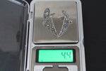 Small earrings lightweight Sterling silver studs Armenian
