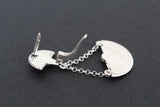 Armenian alphabet earrings Sterling silver 925 jewelry with letters