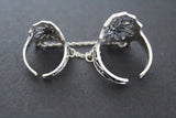 Armor ring Full finger web STERLING 925