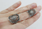 Armor ring Full finger web STERLING 925