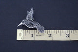 Hummingbird filigree Brooch Silver 925 Armenian jewelry