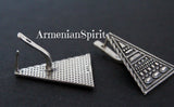 Earrings lightweight Sterling silver studs