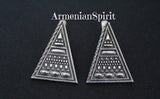 Earrings lightweight Sterling silver studs