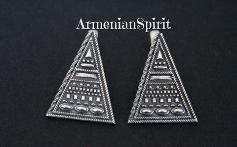 Earrings lightweight Sterling silver studs