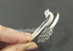 Cuff wrap Bracelet for women Sterling silver 925