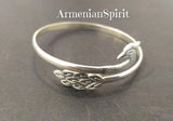Cuff wrap Bracelet for women Sterling silver 925