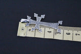 Cross Armenian jewelry Men Silver 925 Big crosses Armenian khachkar