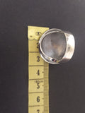 Set Ring Earrings round Silver 925