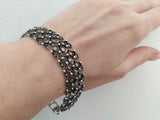 Bracelet Sterling Silver 925 wide bracelets CHOOSE Length