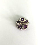 Broosh flower Armenian jewelry Forget me not Silver 925
