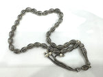 Rosary prayer oval beads Sterling silver 925 simple design Armenian