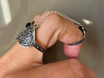 Bracelet and ring Sterling silver 925 Armenian handmade jewelry
