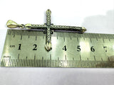 Women cross Large Sterling silver 925 Religious gifts Christian