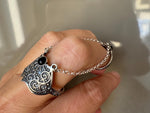 Bracelet and ring Sterling silver 925 Armenian handmade jewelry