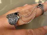 Bracelet and ring Sterling silver 925 Armenian handmade jewelry