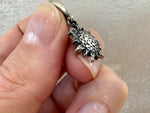 Sun tiny pendant Sterling silver 925 Armenian jewelry