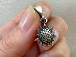 Sun tiny pendant Sterling silver 925 Armenian jewelry