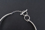 Silver 925 Set bracelet large With gemstone amethyst purple