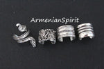 Set of 4 cuff earrings Sterling silver 925 for non pierced ears