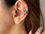 Set of 4 cuff earrings Sterling silver 925 for non pierced ears