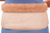 • Medical waist support brace made of pure beige wool showing the adjustable hook and loop front closure for a secure unisex fit that provides therapeutic warmth to the lumbar region. Contoured non slip medical compression back band brace showing the detailed stitched borders and thick insulating layer that provides stable posture reinforcement for both home and gym use.
