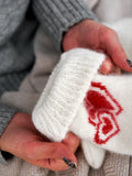Premium winter mittens crafted from an optimal blend of 80 percent natural wool and 20 percent durable polyester for maximum thermal performance.