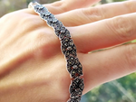 This sterling silver bracelet features delicate flowers and sparkling marcasite stones, perfect for adding a touch of elegance to any outfit. Available in various lengths, it makes for a thoughtful gift for special occasions like Christmas or Valentine's Day. Upgrade your jewelry collection with this timeless piece.