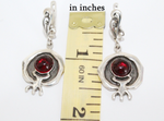 Pomegranate earrings Silver 925